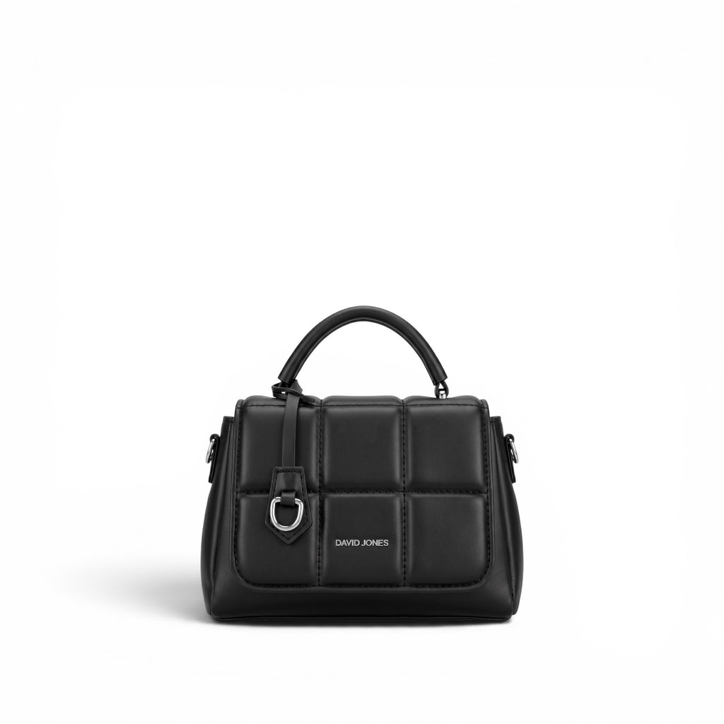 David Jones Mini Quilted Satchel