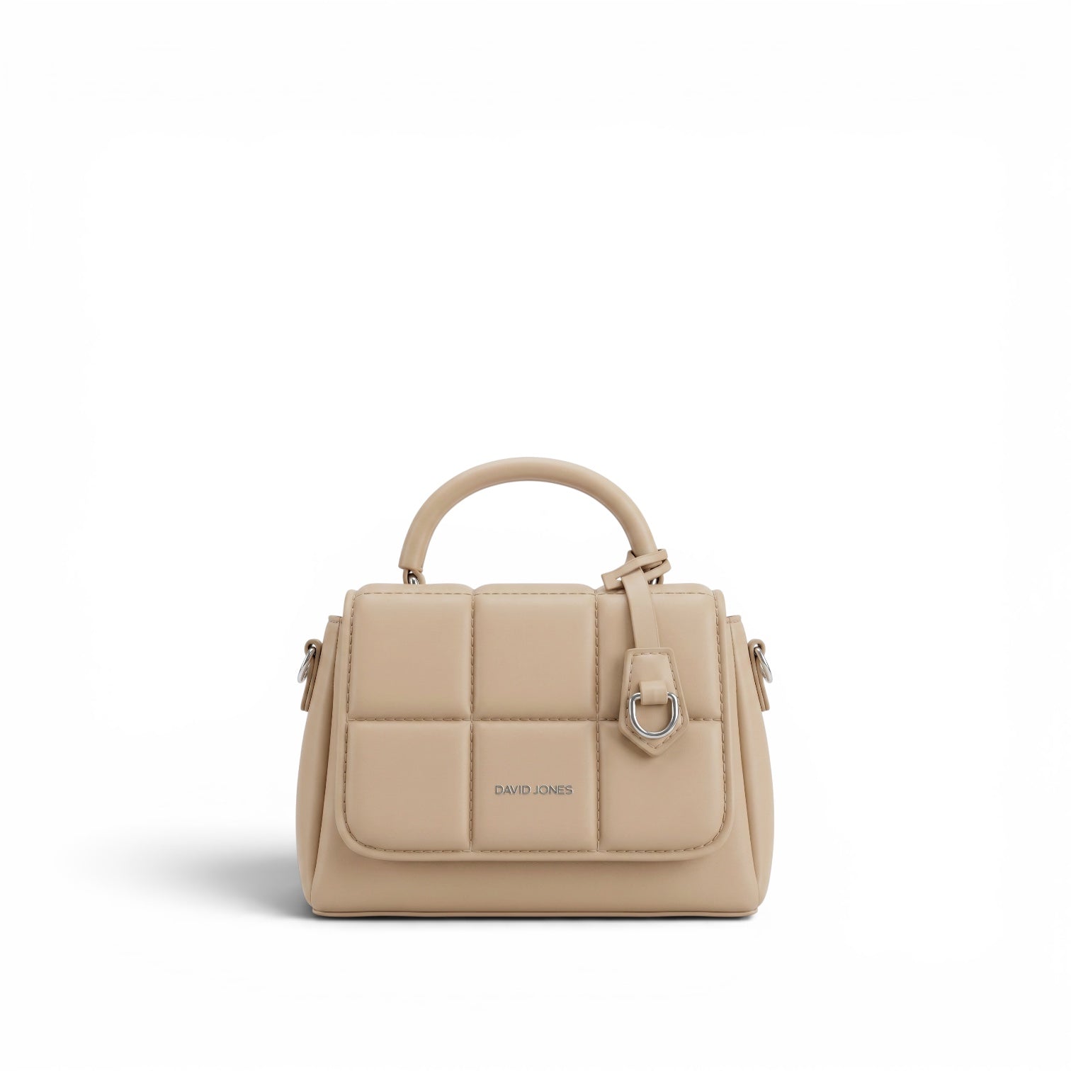 David Jones Mini Quilted Satchel