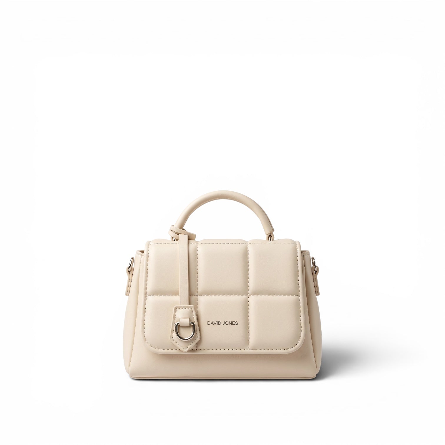 David Jones Mini Quilted Satchel
